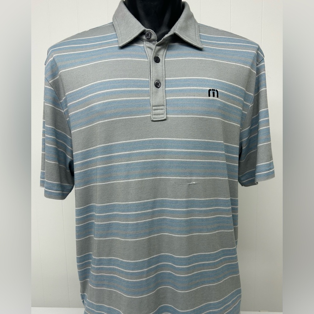 TRAVIS MATHEW men’s size large soft cotton golf polo